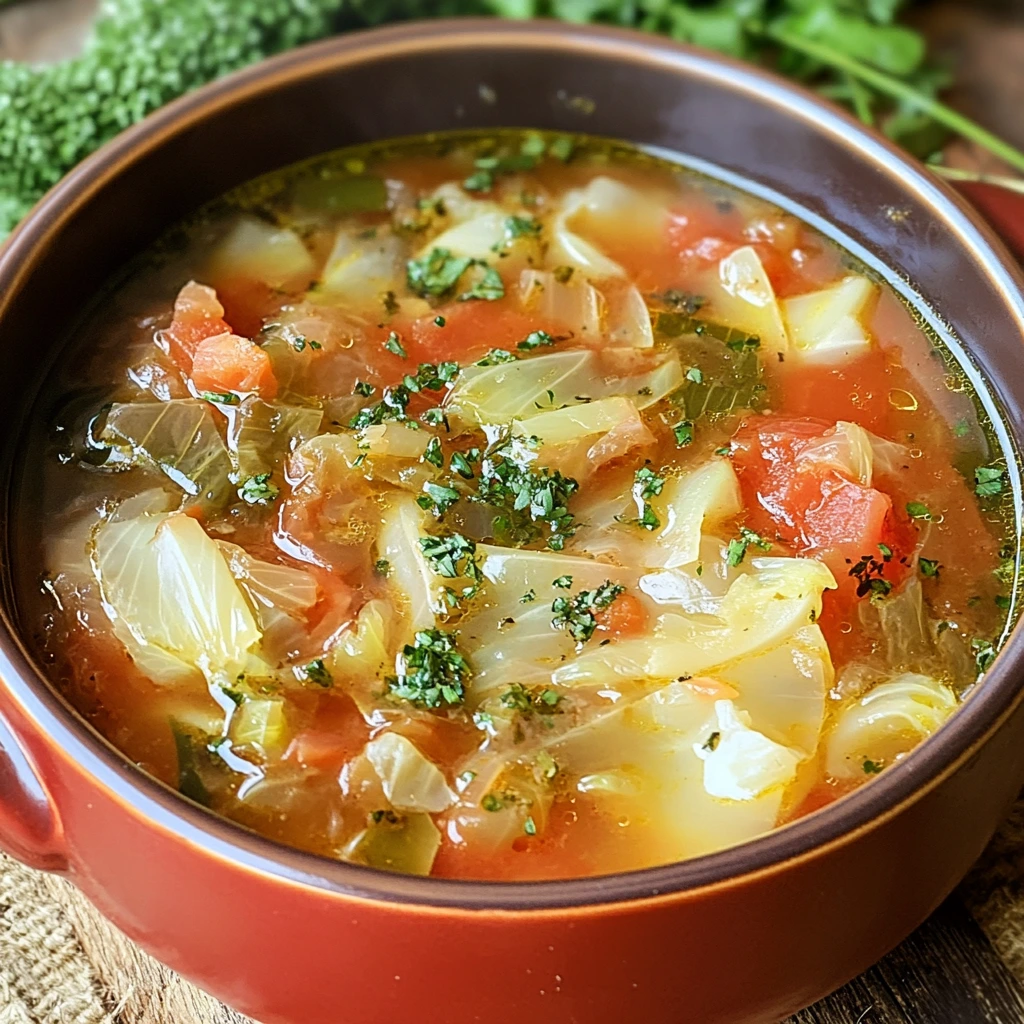 Delicious Cabbage Fat-Burning Soup