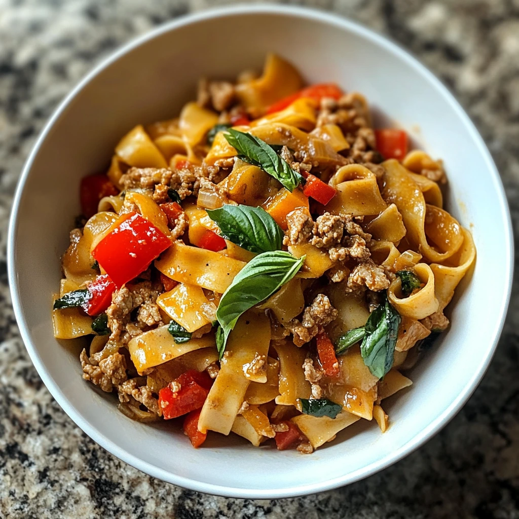 Italian Drunken Noodles